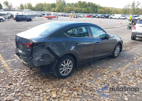 2016 Mazda Mazda3 I Sport из США, поврежденный, VIN JM1BM1U77G1333276